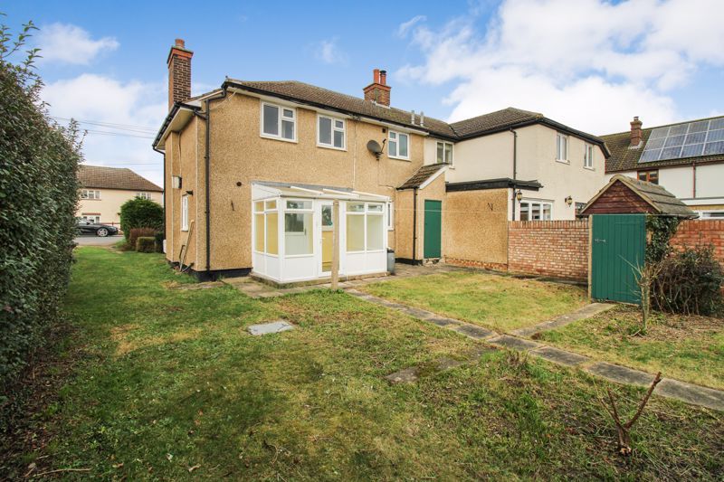 3 bed semi-detached house for sale in Biggleswade Road, Upper Caldecote SG18, £375,000