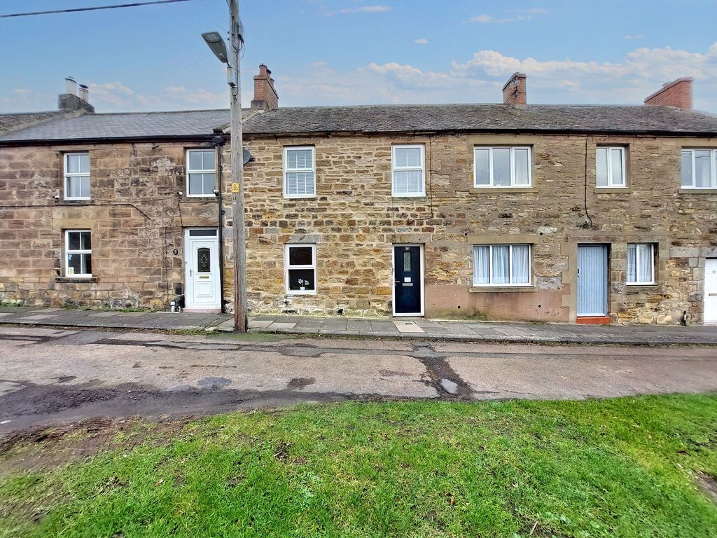 2 bed terraced house for sale in West Street, Belford NE70, £130,000