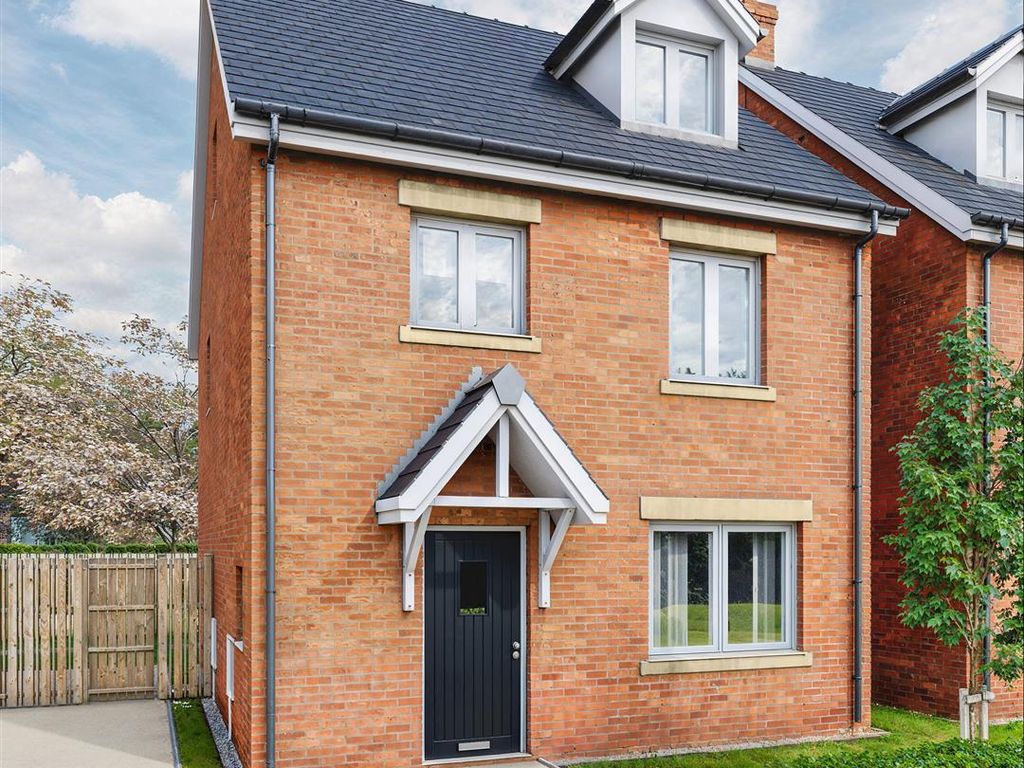 New home, 4 bed detached house for sale in Plot 42- The Derwen- Manor Gardens, Wrexham Road, Rhostyllen, Wrexham LL14, £365,000