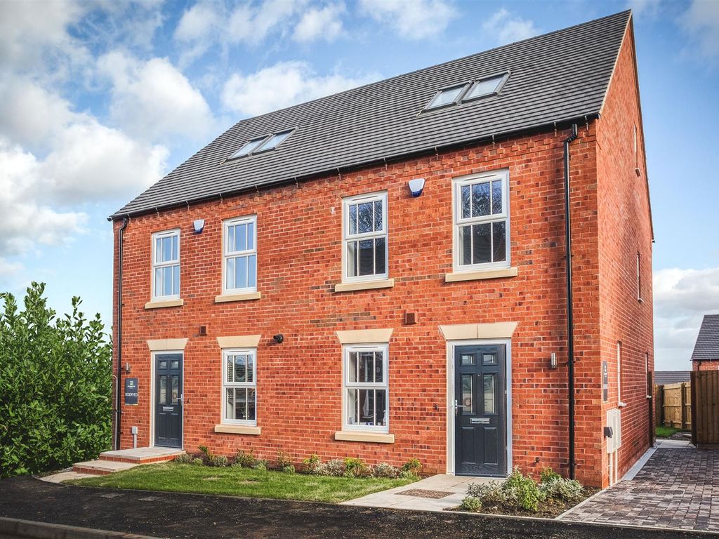 New home, 4 bed semi-detached house for sale in Plot 5, The Durham, Highstairs Lane, Stretton DE55, £274,950