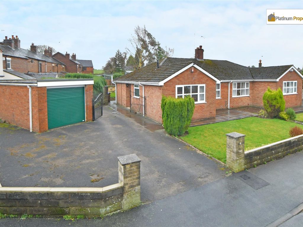 2 bed semi-detached bungalow for sale in Scarratt Drive, Forsbrook ST11, £239,950