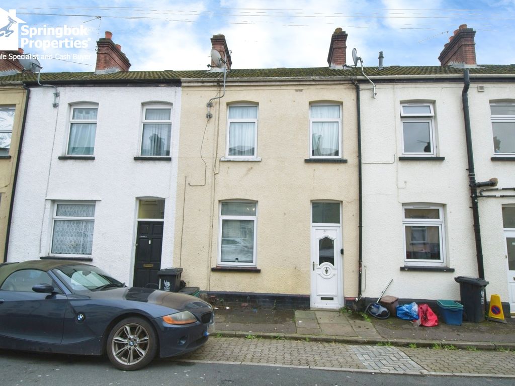 3 bed terraced house for sale in Witham Street, Newport, Newport, Monmouthshire NP19, £135,000