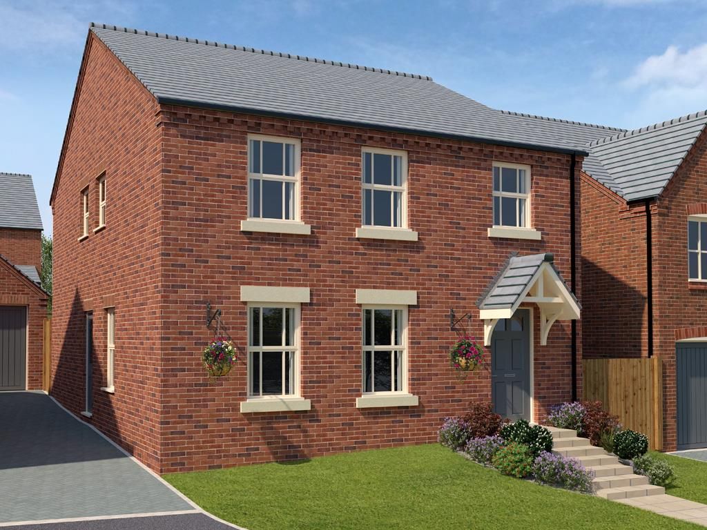 New home, 4 bed detached house for sale in Plot 19, The Richmond, Highstairs Lane, Stretton, Alfreton DE55, £424,950