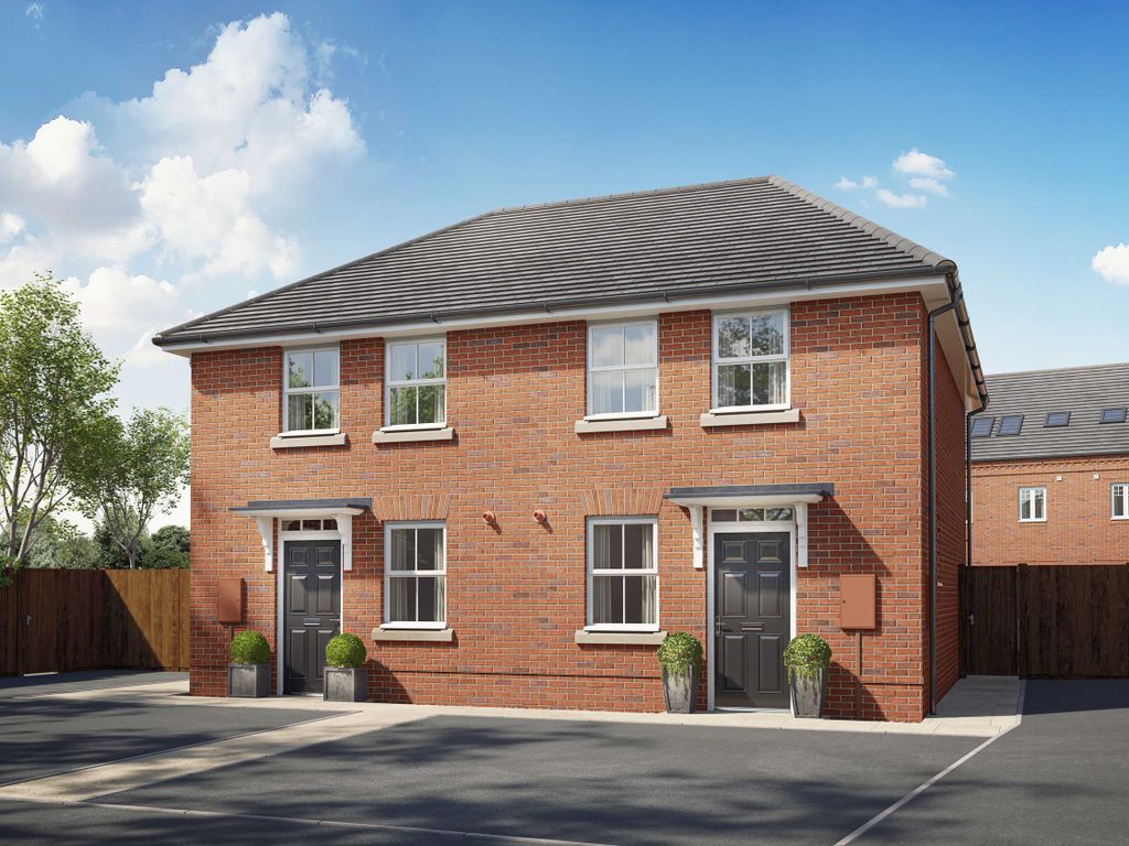 New home, 2 bed end terrace house for sale in "Lewis" at Parliament Drive, Nuneaton CV11, £122,497