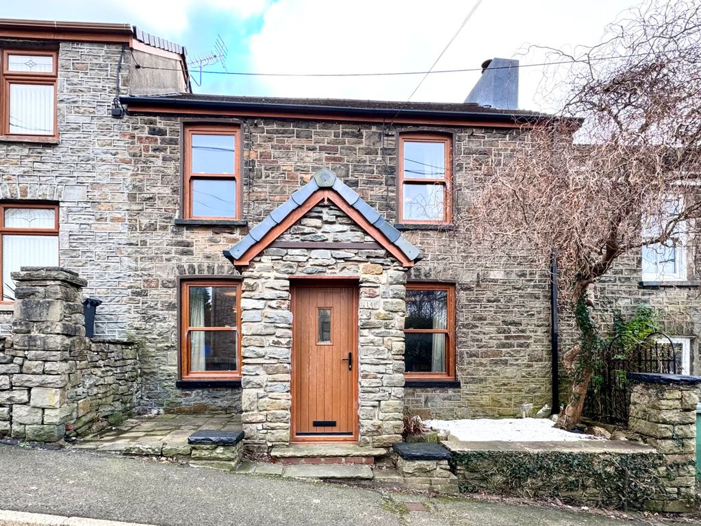 2 bed cottage for sale in Rose Row, Aberdare CF44, £155,000
