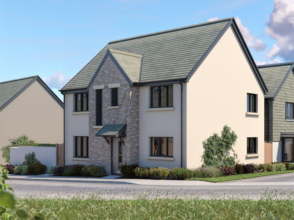 New home, 4 bed detached house for sale in Porthreach, St. Ives, Cornwall TR26, £650,000