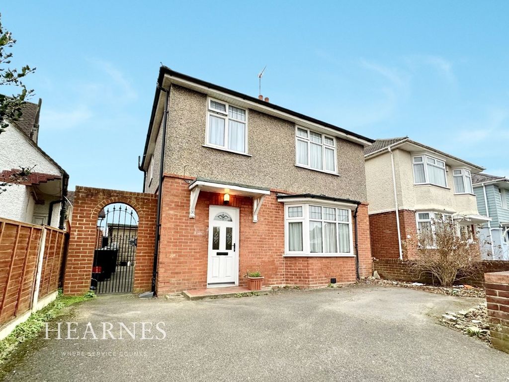 3 bed detached house for sale in Victoria Avenue, Bournemouth BH9, £400,000