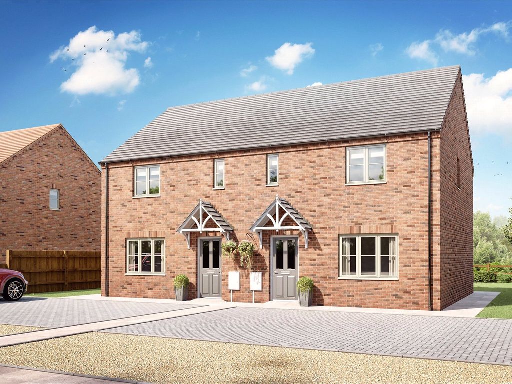 3 bed semi-detached house for sale in Plot 1 Campains Lane, 1 Tinsley Close, Deeping St Nicholas, Spalding, Lincolnshire PE11, £235,000