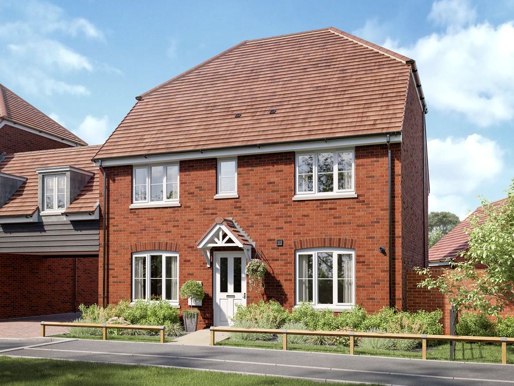 New home, 4 bed link-detached house for sale in Plot 33 The Vale, High Street, Codicote, Hitchin SG4, £800,000