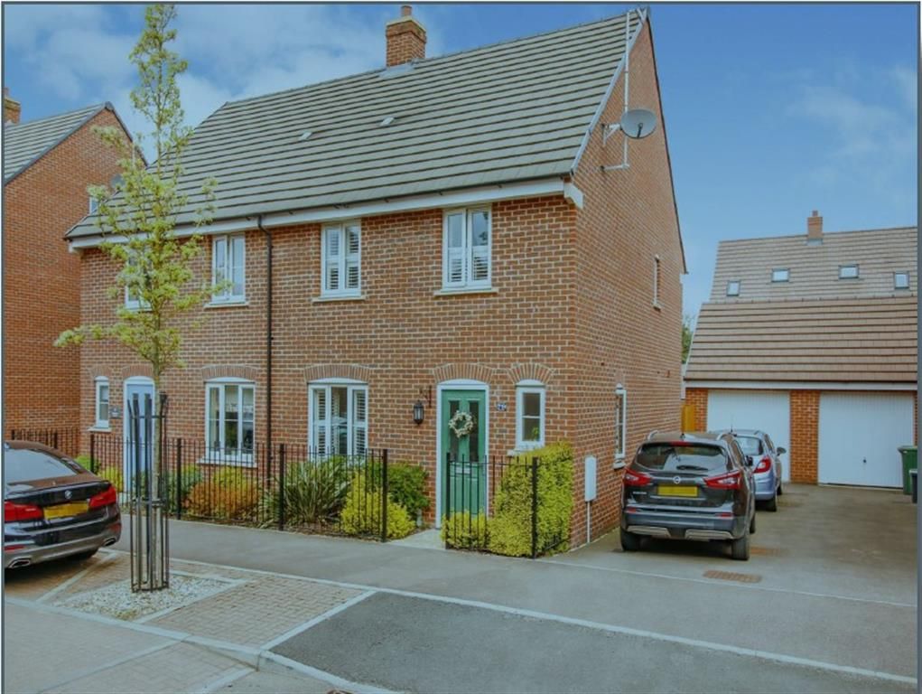 3 bed semi-detached house for sale in Drayhorse Crescent, Woburn Sands, Milton Keynes MK17, £380,000