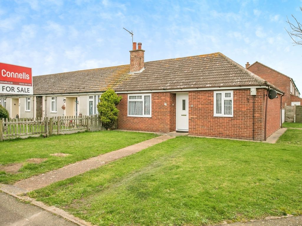 2 bed terraced bungalow for sale in Kingsland, Shotley, Ipswich IP9, £240,000