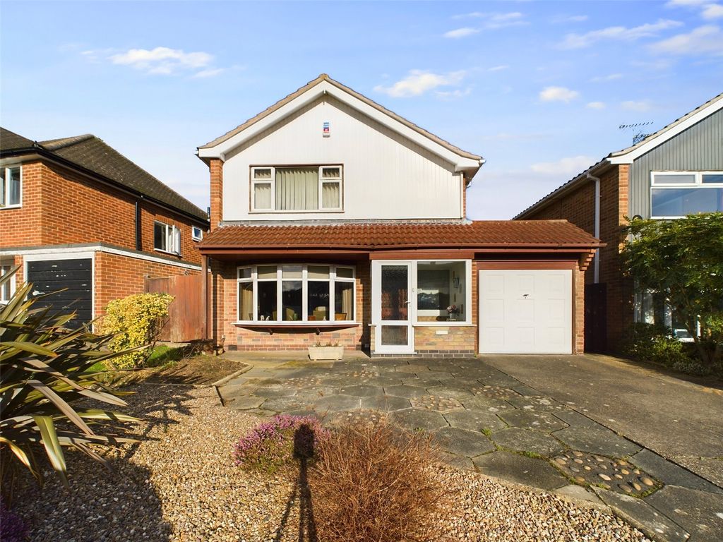 3 bed detached house for sale in Cransley Avenue, Wollaton, Nottinghamshire NG8, £385,000
