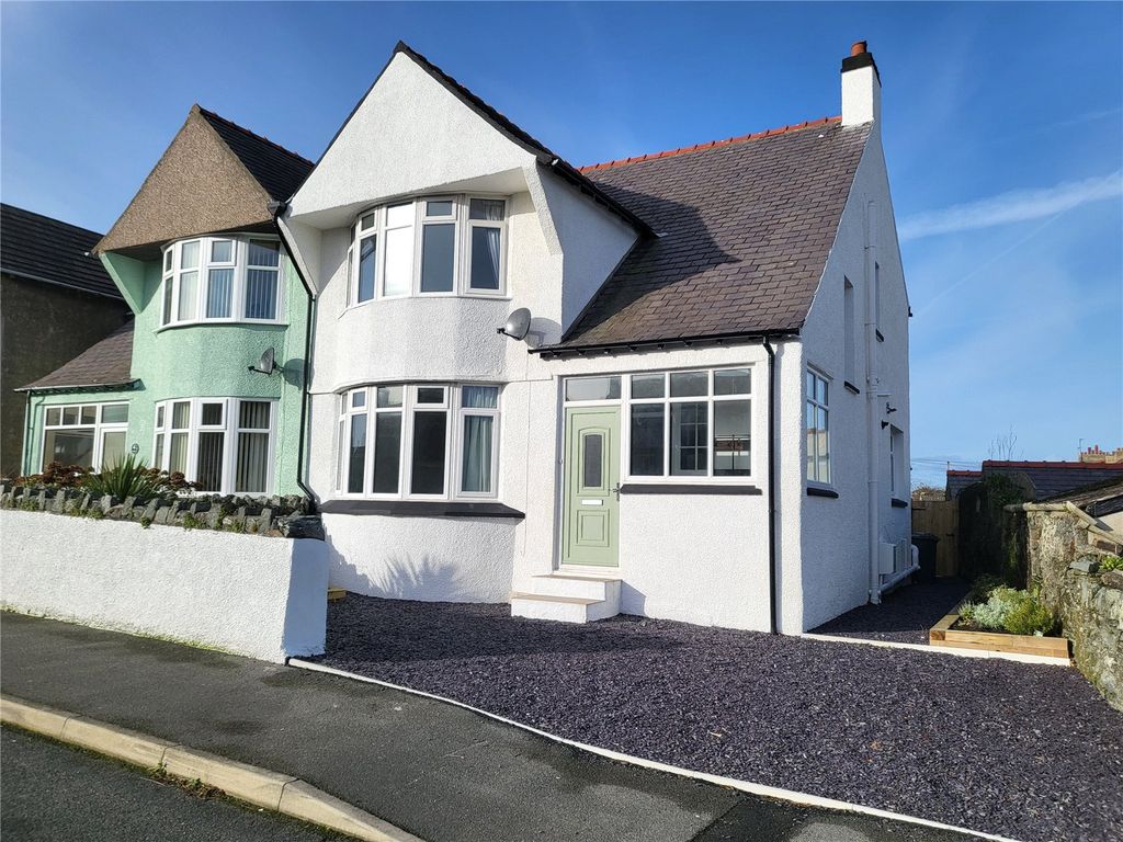 3 bed semi-detached house for sale in Seabourne Road, Holyhead, Isle Of Anglesey LL65, £325,000