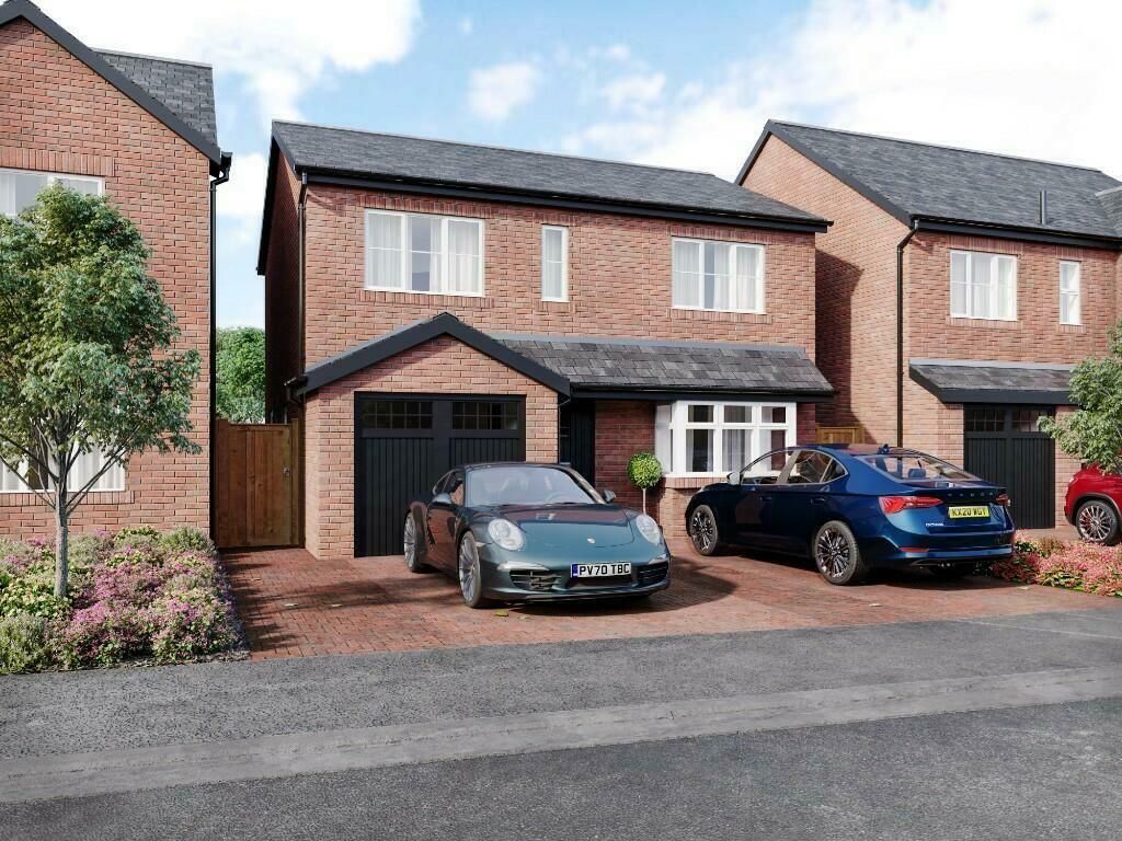 New home, 4 bed detached house for sale in Meadowbrook Rise, Blackburn BB2, £259,950