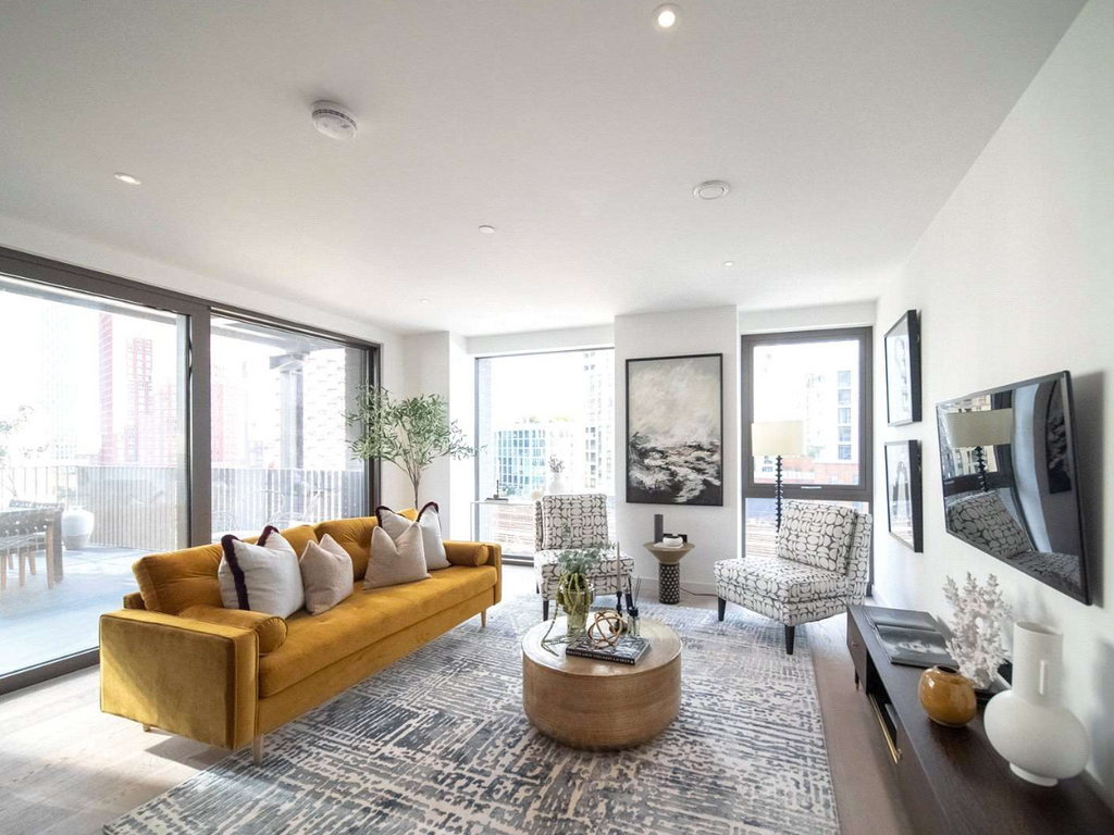 New home, 2 bed flat for sale in Viaduct Gardens, Nine Elms, London SW11, £1,293,000