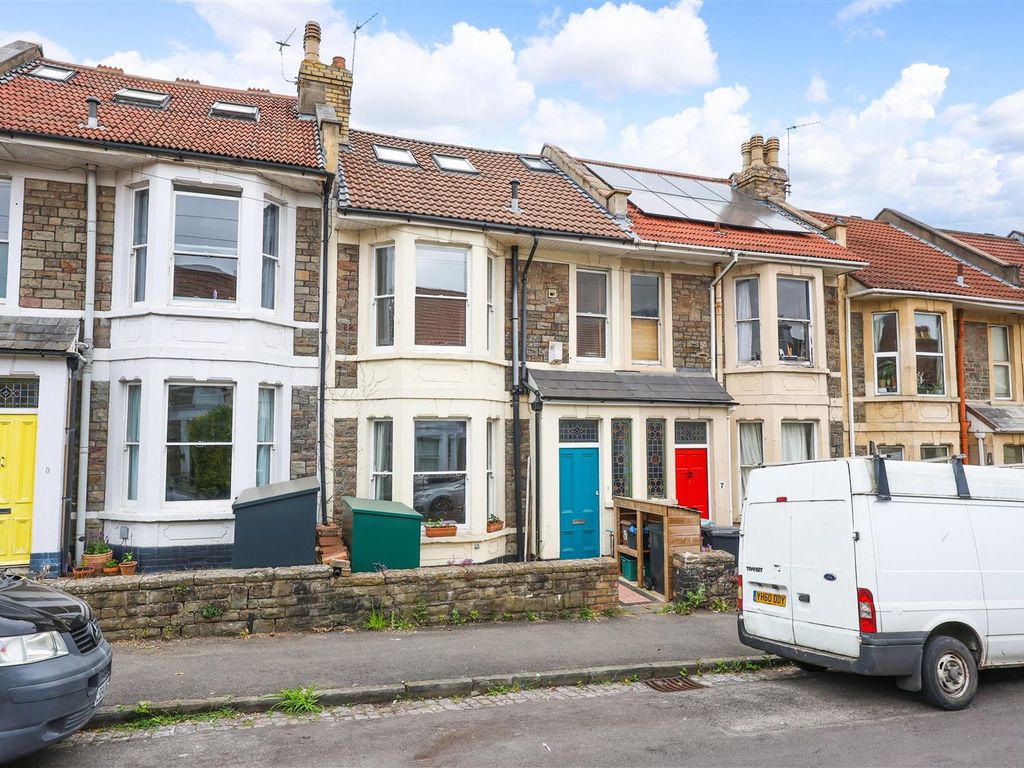 4 bed terraced house for sale in Rudthorpe Road, Horfield, Bristol BS7, £585,000