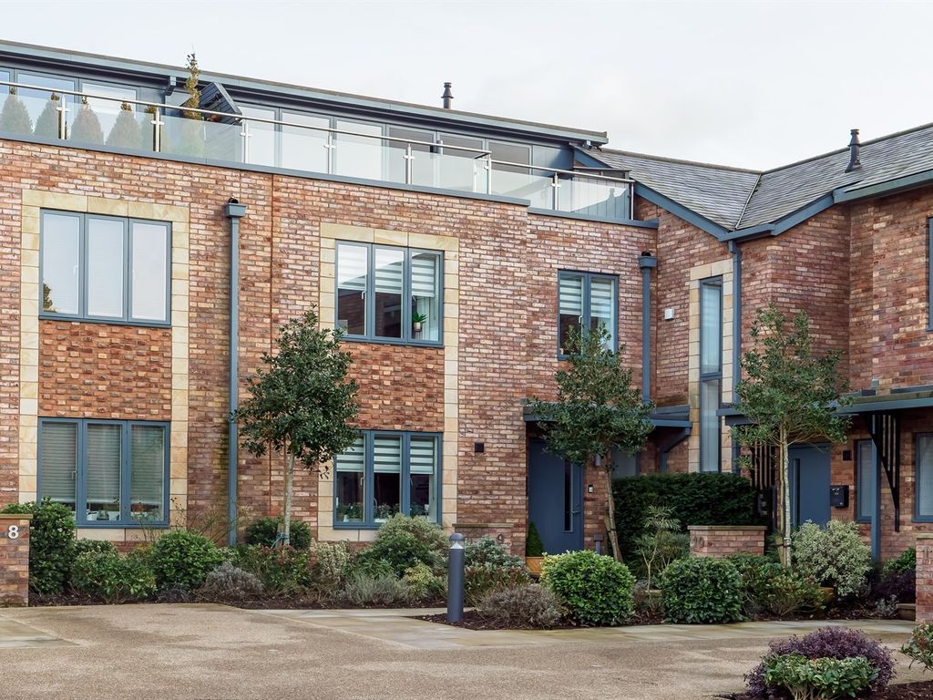 4 bed terraced house for sale in South Courtyard, Alderley Park, Nether Alderley, Macclesfield SK10, £700,000