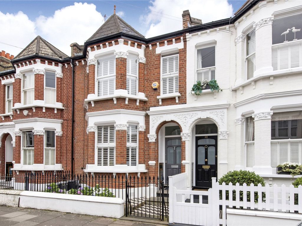 5 bed terraced house for sale in Calbourne Road, London SW12, £1,700,000