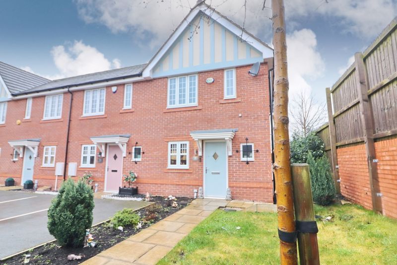 2 bed end terrace house for sale in Bridgefield Close, Tyldesley, Manchester M29, £225,000