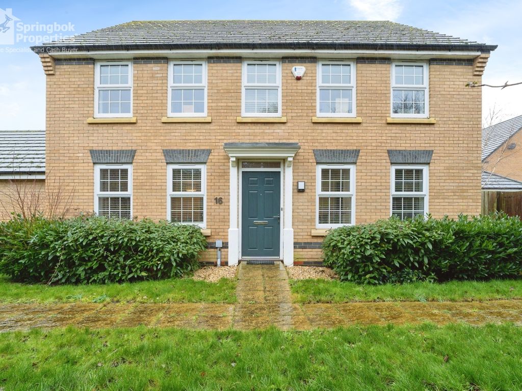 4 bed detached house for sale in Lofthouse Way, Cambridge, Cambridgeshire CB24, £570,000
