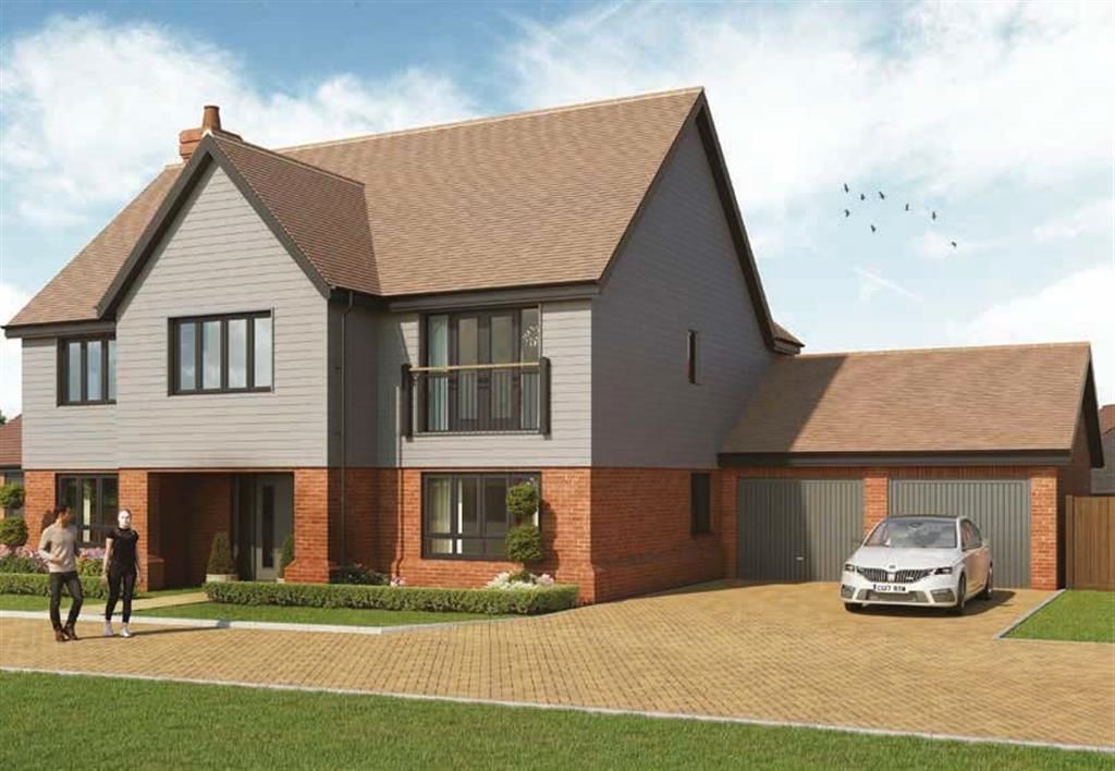 New home, 5 bed detached house for sale in Daisy Mead, Woodgate, Pease Pottage, Crawley, West Sussex RH11, £1,220,000