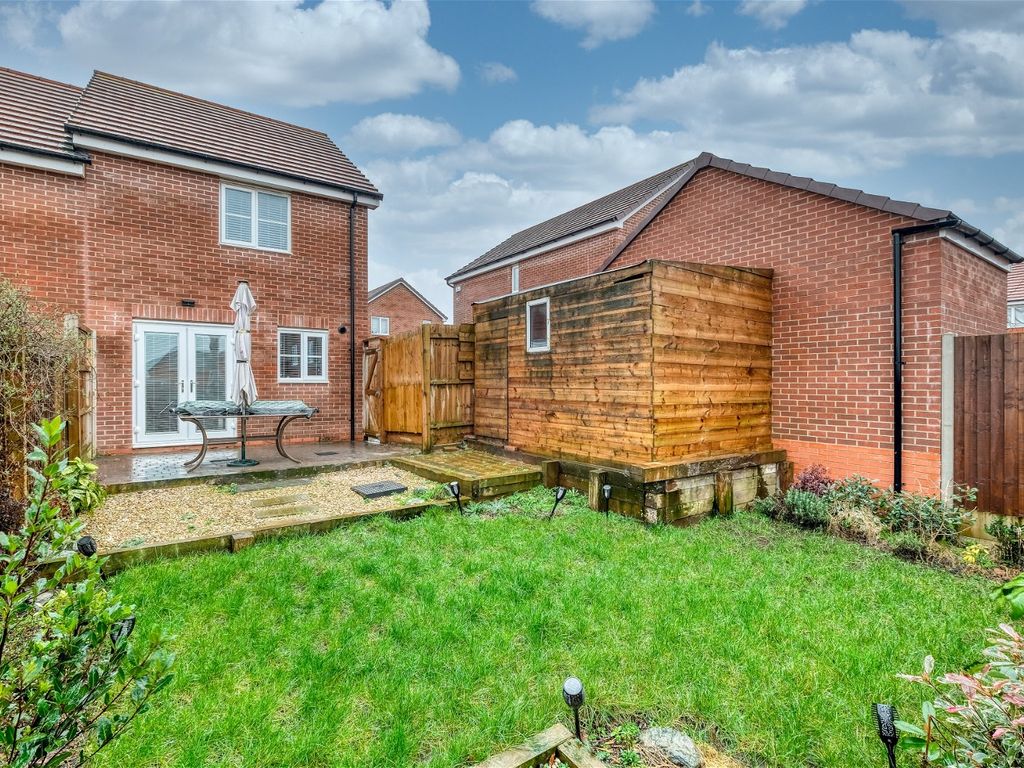 2 bed semi-detached house for sale in Midhope Street, Brockhill, Redditch B97, £230,000