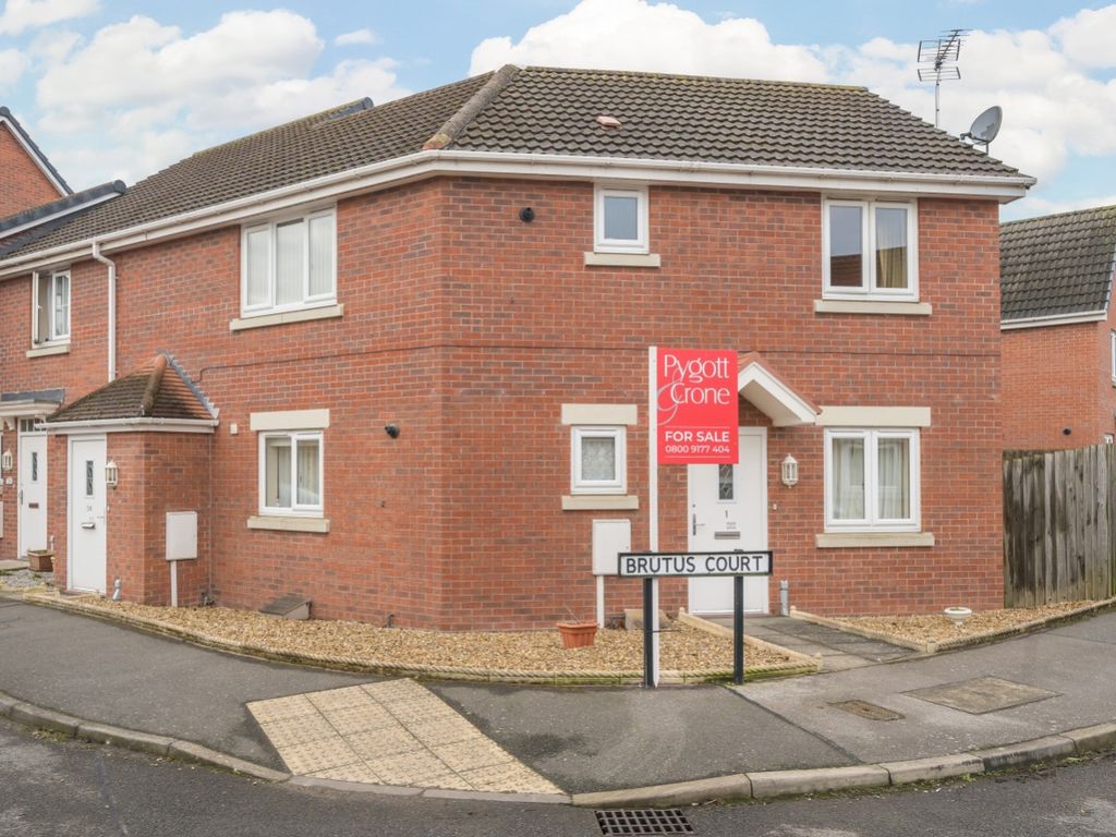 2 bed flat for sale in Brutus Court, North Hykeham, Lincoln LN6, £125,000