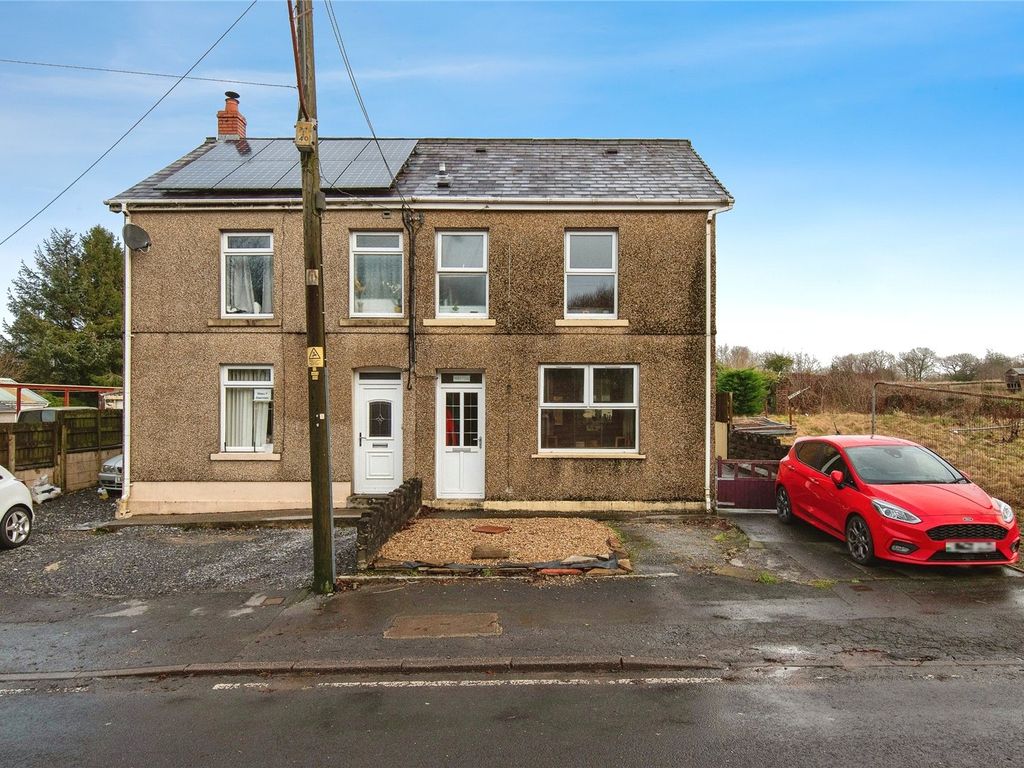 3 bed semi-detached house for sale in Black Lion Road, Cross Hands, Llanelli SA14, £200,000