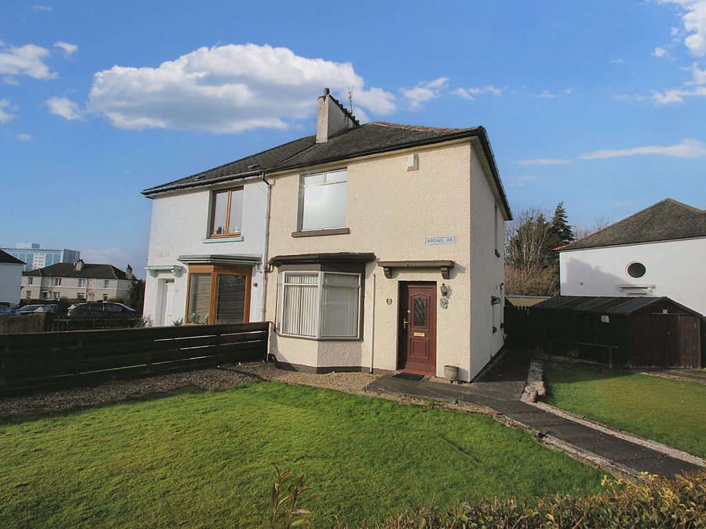 3 bed semi-detached house for sale in 68 Arisaig Drive, Mosspark, Glasgow G52, £185,000