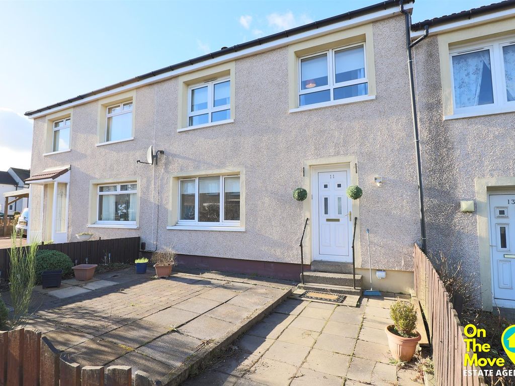 3 bed terraced house for sale in Brownshill Avenue, Coatbridge ML5, £129,999