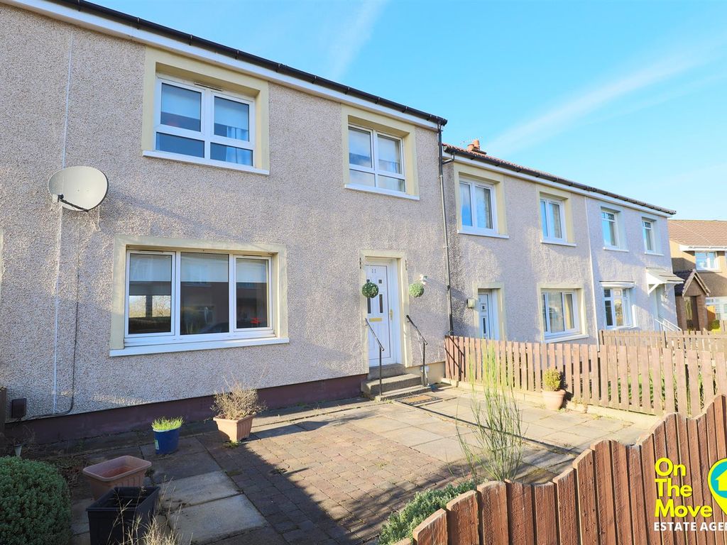 3 bed terraced house for sale in Brownshill Avenue, Coatbridge ML5, £129,999