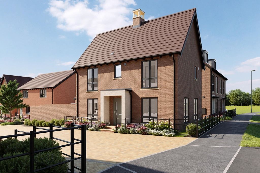 New home, 3 bed detached house for sale in "Beckett" at Redlands Grove, Wanborough SN3, £195,000