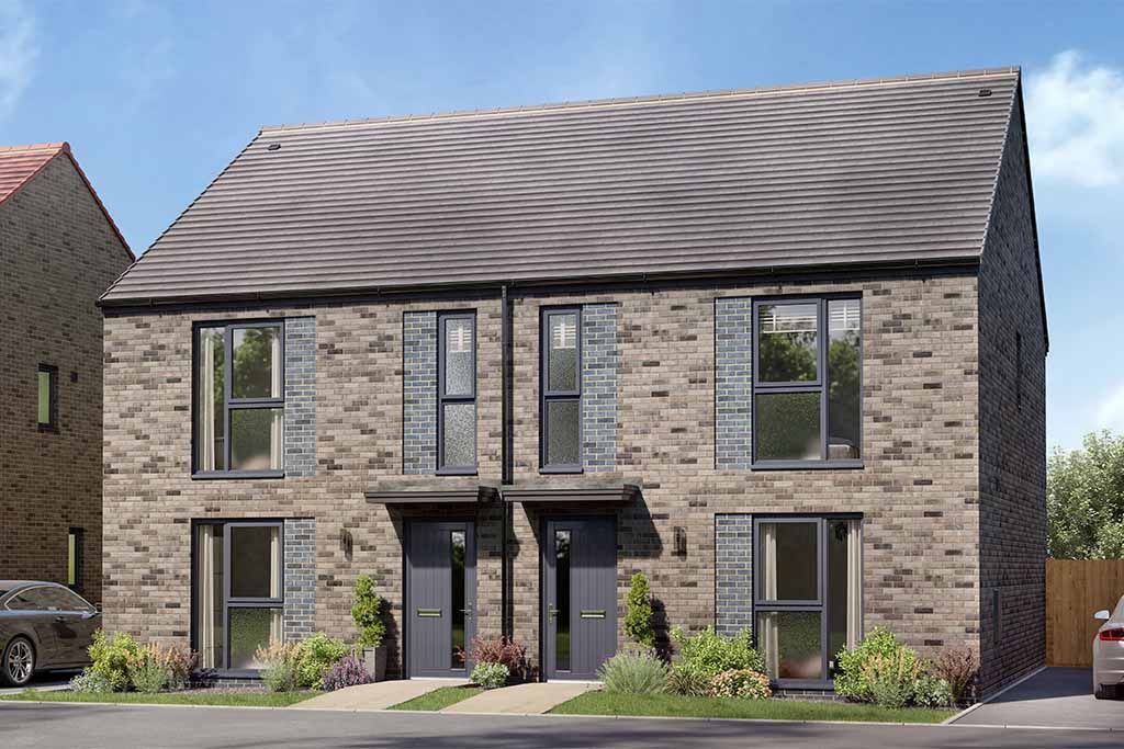 New home, 3 bed property for sale in "The Henbury" at Russell Road, Locking, Weston-Super-Mare BS24, £334,950