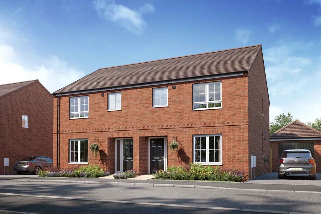 New home, 3 bed semi-detached house for sale in "The Keeford - Plot 47" at Magna Road, Bournemouth BH11, £445,000