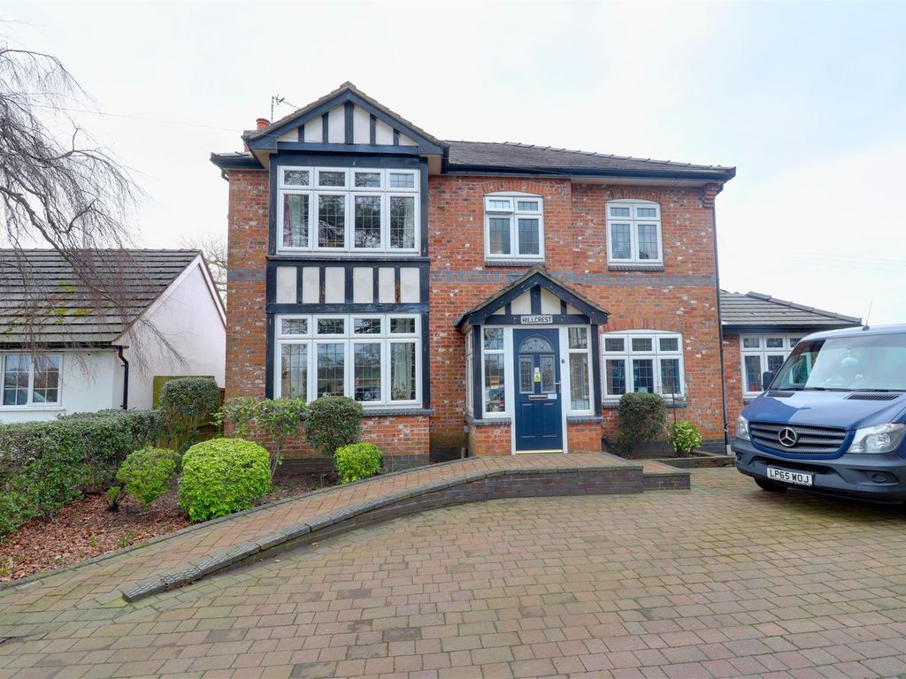 4 bed detached house for sale in Englesea Brook Lane, Englesea Brook, Crewe CW2, £402,000