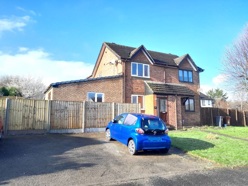 2 bed semi-detached house for sale in Brushwood Avenue, Flint CH6, £145,000