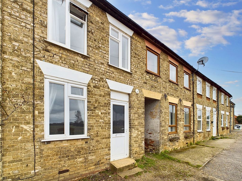 3 bed terraced house for sale in Attleborough Road, Old Buckenham, Attleborough, Norfolk NR17, £200,000
