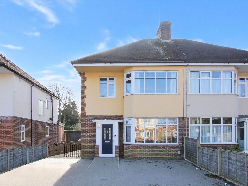 3 bed semi-detached house for sale in Orchard Avenue, Tarring, Worthing BN14, £485,000