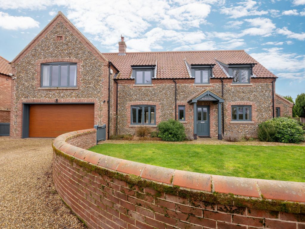 4 bed detached house for sale in Chalk Loke, Wighton, Wells-Next-The-Sea NR23, £750,000