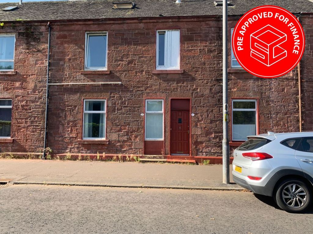 1 bed flat for sale in 21 Dillichip Terrace, Alexandria, Dunbartonshire G83, £39,999