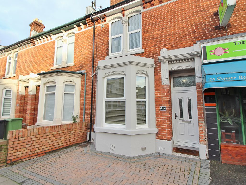 2 bed terraced house for sale in Copnor Road, Portsmouth PO3, £255,000
