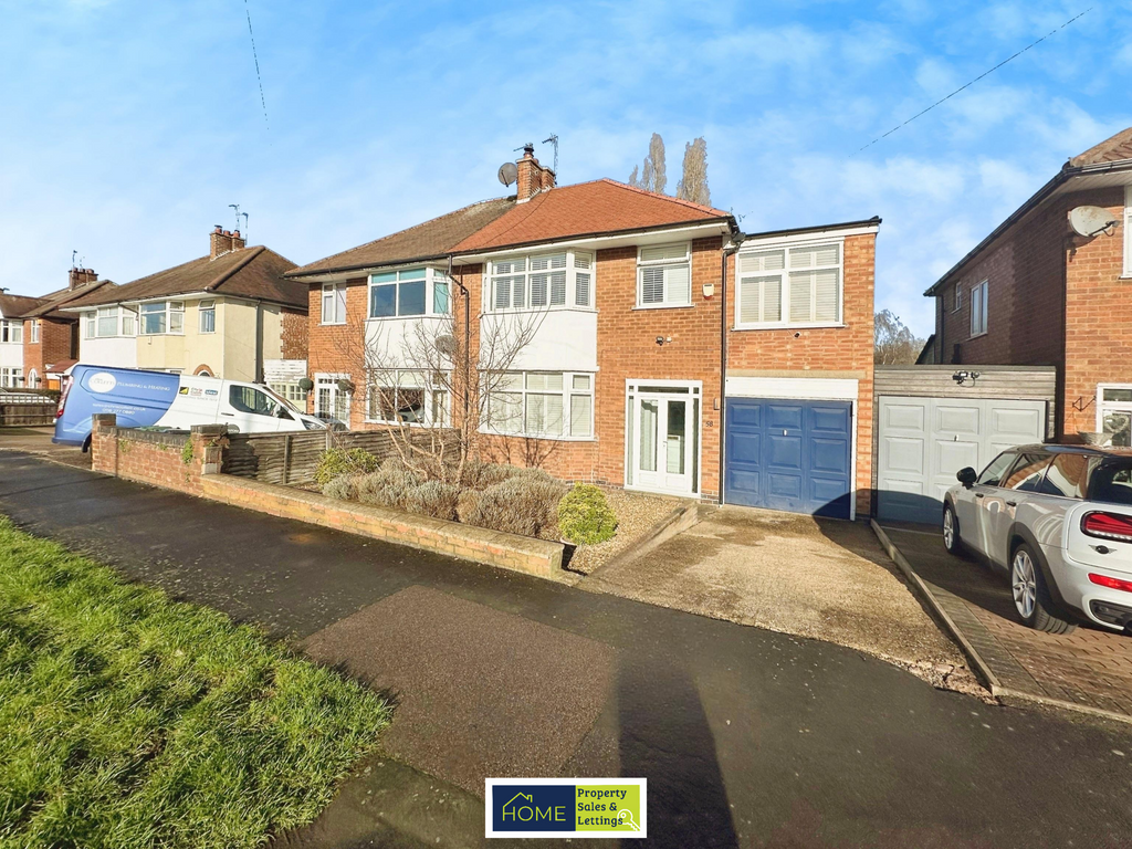 4 bed semi-detached house for sale in Hillsborough Road, Glen Parva, Leicester LE2, £350,000