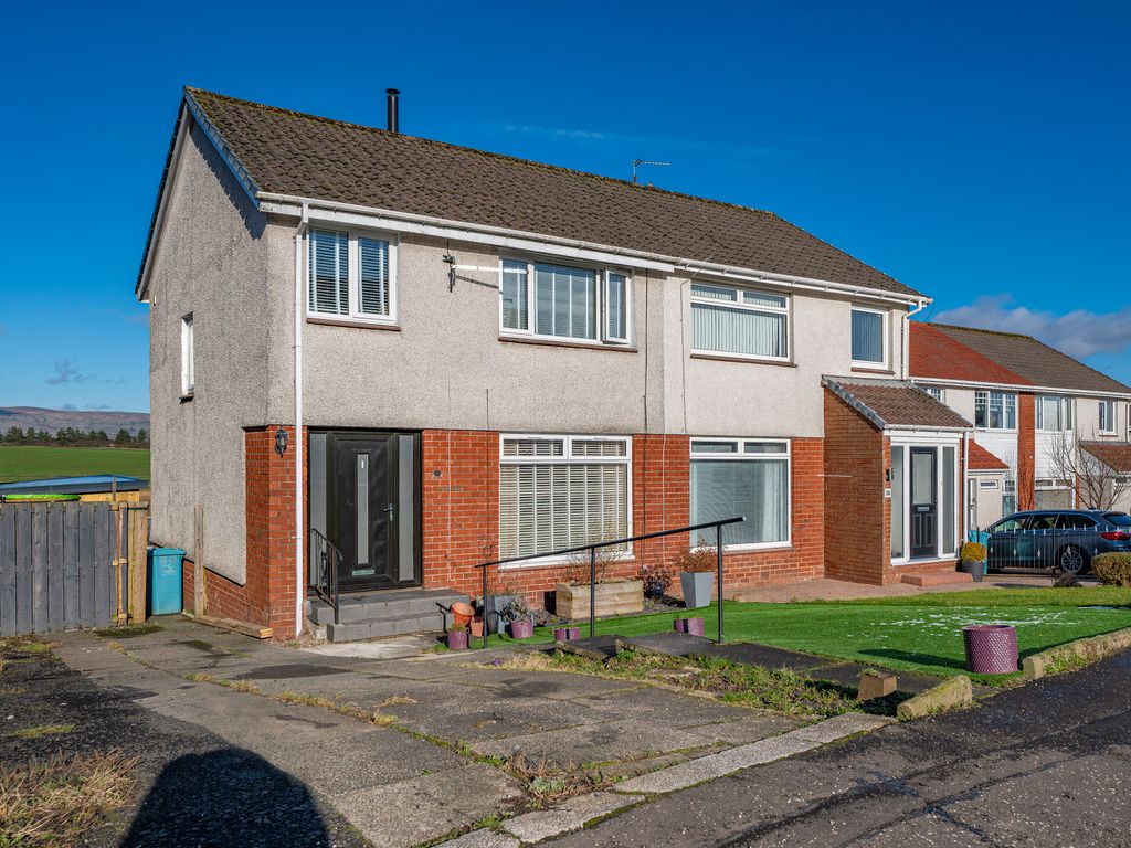 3 bed semi-detached house for sale in Dunalastair Drive, Stepps, Glasgow G33, £210,000