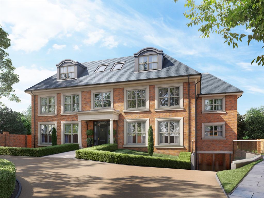 New home, 2 bed flat for sale in Hurley House, Leigh Court Close, Cobham KT11, £1,670,000
