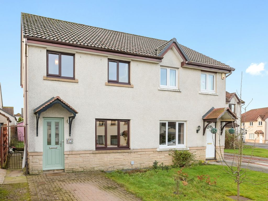3 bed semi-detached house for sale in 24 The Murrays Brae, Liberton, Edinburgh EH17, £250,000