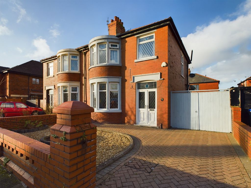 3 bed semi-detached house for sale in St. Martins Road, Blackpool FY4, £179,950