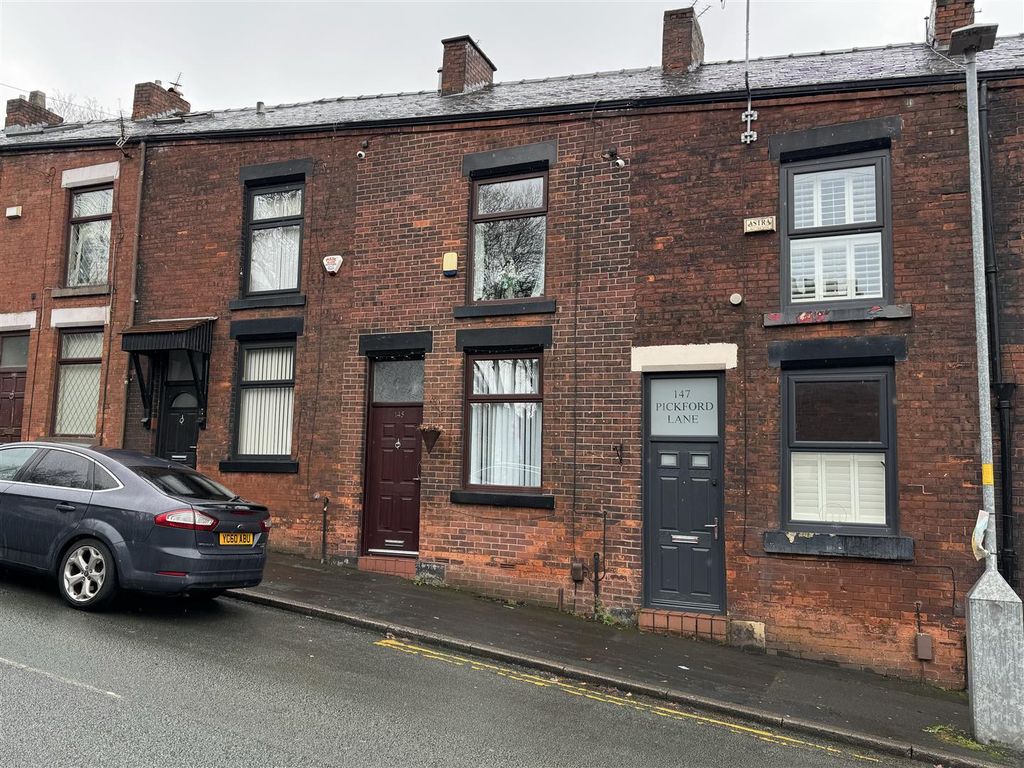 2 bed terraced house for sale in Pickford Lane, Dukinfield SK16, £145,000