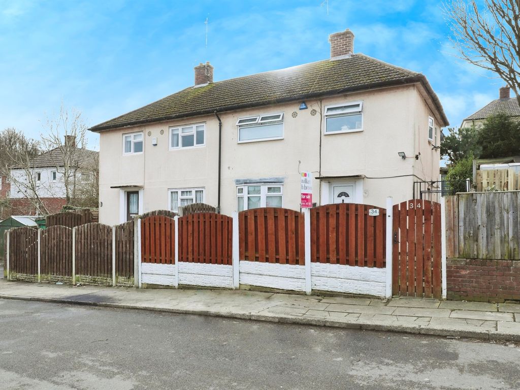 3 bed semi-detached house for sale in Severnside Gardens, Woodhouse, Sheffield S13, £100,000