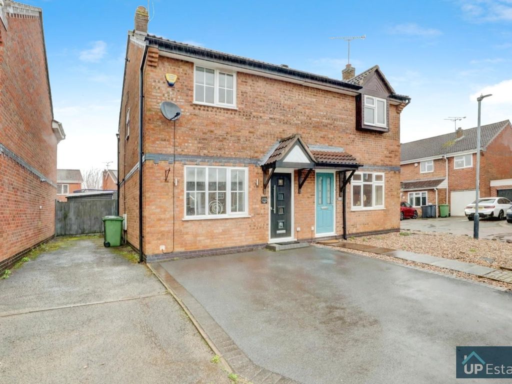 3 bed semi-detached house for sale in Launceston Drive, Horeston Grange, Nuneaton CV11, £235,000