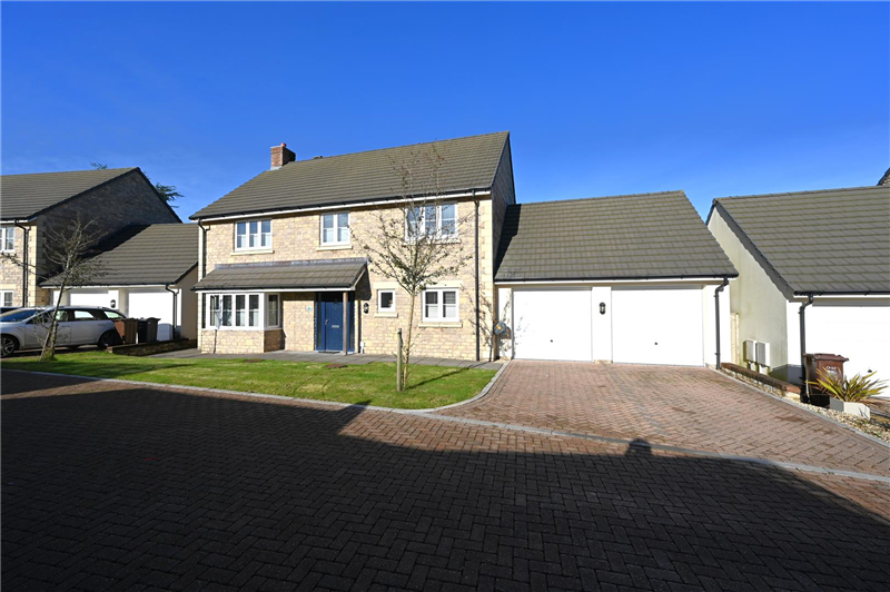 4 bed detached house for sale in Pickford Fields, Chilcompton, Radstock BA3, £599,950